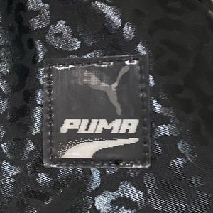 Puma Black Leopard Backpack